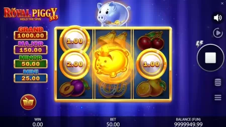3×3 Royal Piggy: Hold The Spin slot screenshot 2