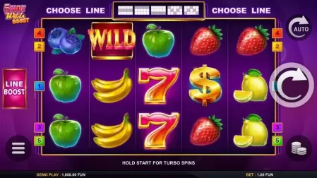 5 Hot Wilds Boost slot screenshot 1