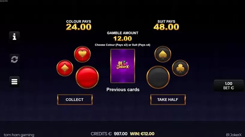 81 JokerX slot screenshot 3