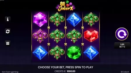 81 JokerX slot screenshot 1