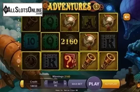 Game workflow . Adventures (X Play) from X Play