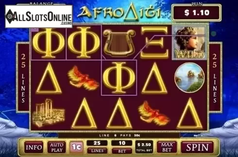 Win Screen. Afroditi from GMW