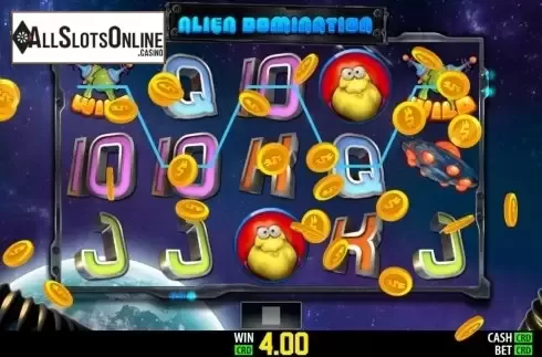 Win Screen 4. Alien Domination from World Match