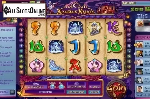 Reel Screen. Arabian Nights (Asylum Labs Inc.) from Asylum Labs Inc.