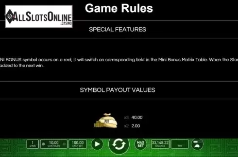 Game Rules. Arcade from Wazdan