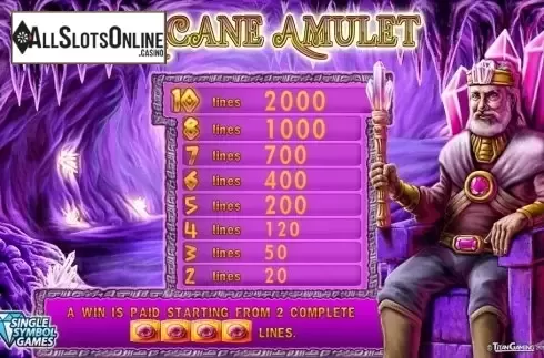 Screen2. Arcane Amulet from Merkur