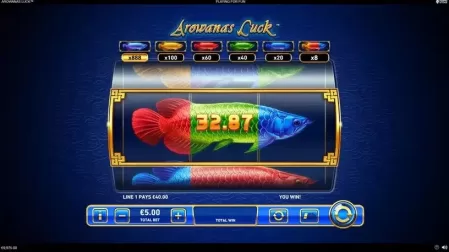 Arowanas Luck slot screenshot 4