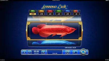 Arowanas Luck slot screenshot 1