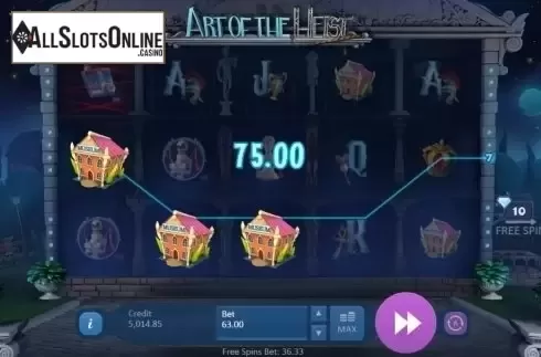 Screen 3. Art of the Heist from Playson