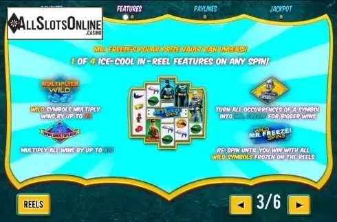 Screen4. Batman & Mr Freeze Fortune from Playtech