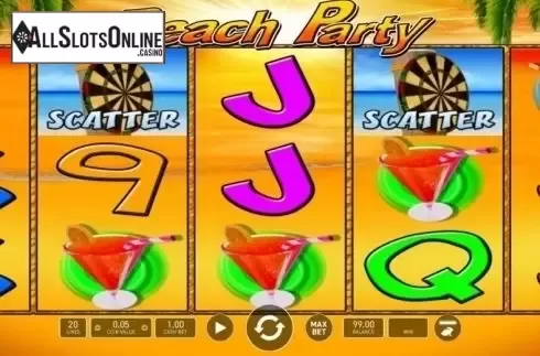 Reel Screen. Beach Party (Wazdan) from Wazdan