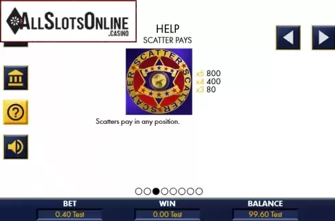 Paytable 3. Belles Bandits from Genesis