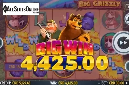 Big Win. Big Grizzly from Octavian Gaming