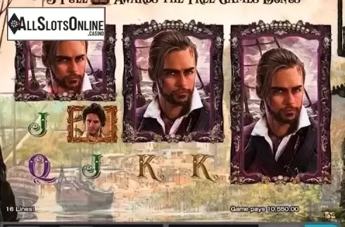 Reel Screen. Black Sail Bounty from High 5 Games