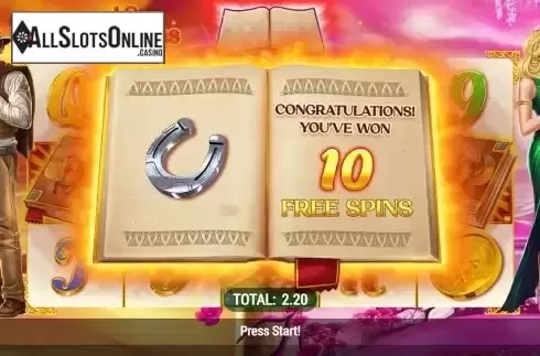 Free Spins Win Screen 2