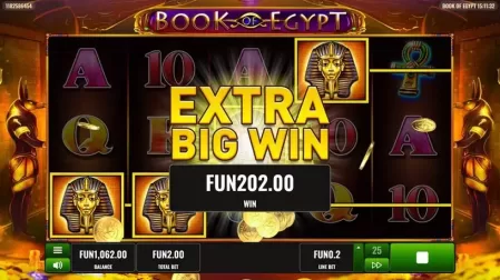 Book of Egypt slot screenshot 4