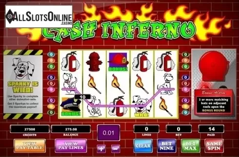 Screen8. Cash Inferno from Amaya