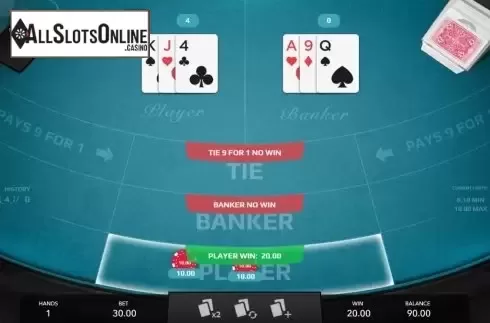 Game Screen 1. Casino Hold'em (Mascot Gaming) from Mascot Gaming