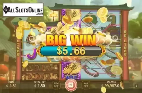 Big Win screen