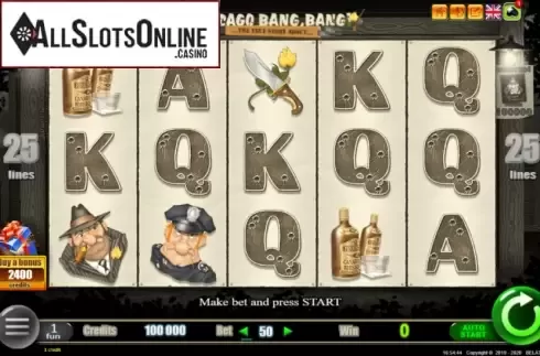 Reel Screen. Chicago Bang Bang from Belatra Games