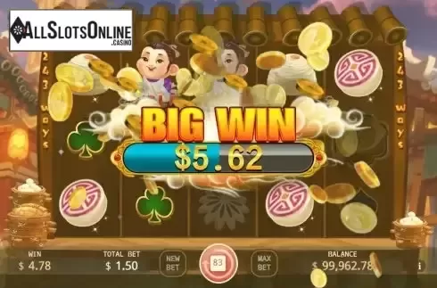 Big Win screen