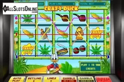 Game Workflow screen . Crazy Duck from BetConstruct