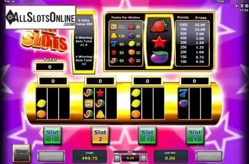 Screen 3. Crazy Slots from Greentube