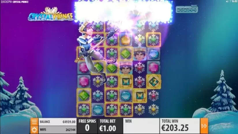 Crystal Prince slot screenshot 3