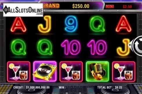 Reel Screen. Dance Time from Slot Factory