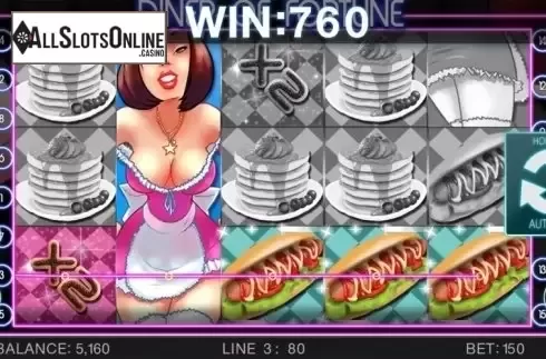 Screen 3. Diner of Fortune from Spinomenal