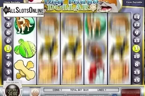 Screen4. Dog Pound Dollars from Rival Gaming