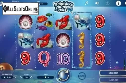 Screen4. Dolphins Luck from Booming Games