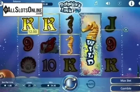 Screen5. Dolphins Luck from Booming Games