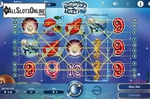 Screen3. Dolphins Luck from Booming Games