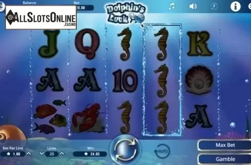 Screen6. Dolphins Luck from Booming Games