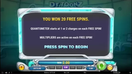 Dr Toonz slot screenshot 6