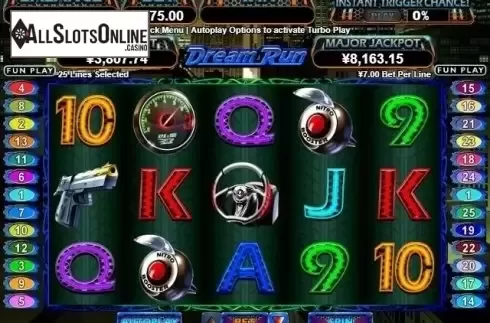 Reel Screen. Dream Run from RTG
