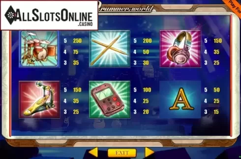 Screen8. Drummer World (9) from Portomaso Gaming