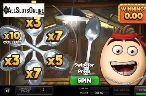Bonus. Eggspendables from Incredible Technologies