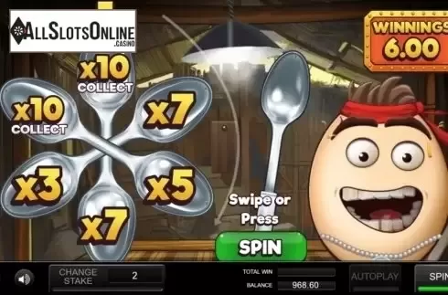 Bonus. Eggspendables from Incredible Technologies
