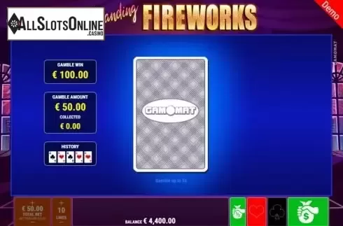 Risk-Gamble (Double) game screen