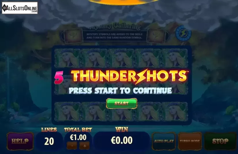 Thunder Shots Win Screen