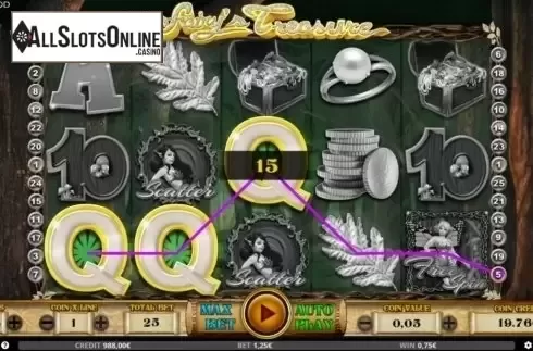 Win Screen 1. Fairy's Treasure from Capecod Gaming