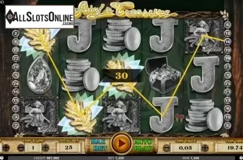 Win Screen 2. Fairy's Treasure from Capecod Gaming