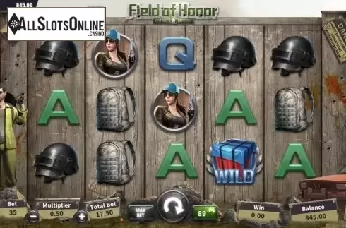 Reel Screen. Field of Honor from Dream Tech