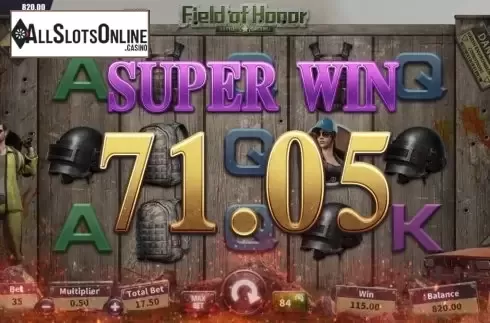 Free Spins 1. Field of Honor from Dream Tech