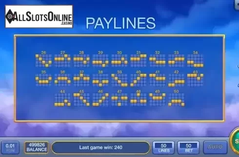 PayLines screen 2