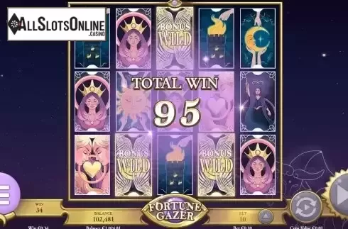 Win Bonus Game screen