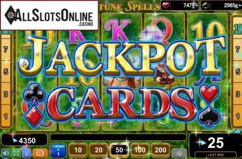Screen8. Fortune Spells from EGT