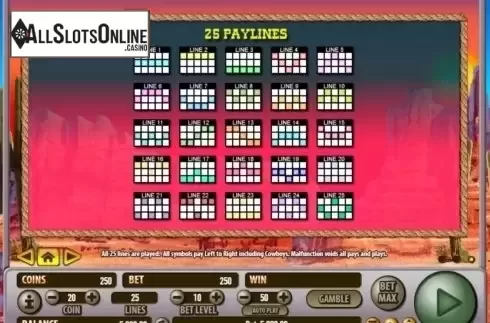 Winlines. Frontier Fortunes from Habanero